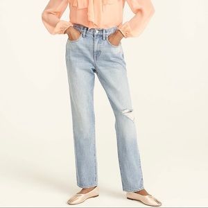 J. Crew Light Wash Boyfriend Jeans